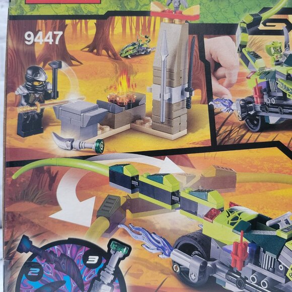 LEGO Ninjago Rise of the Snakes Lasha's Bite Cycle- 9447 - Picture 8 of 8